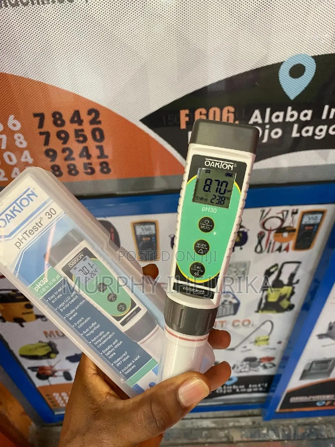 Oakton Waterproof Phtestr 30 PH Meter