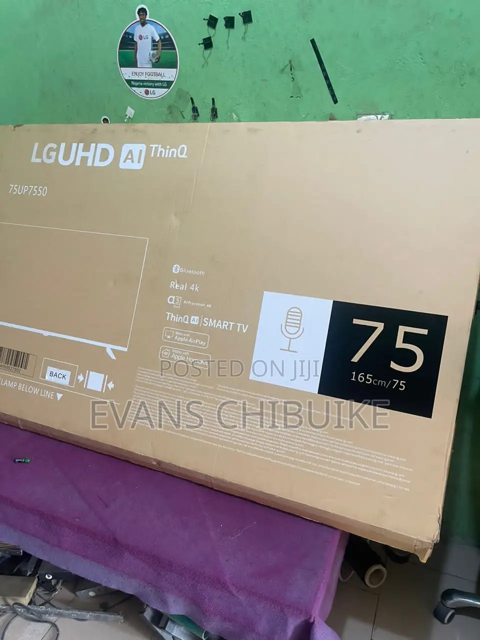 LG 75 Inches Smart TV