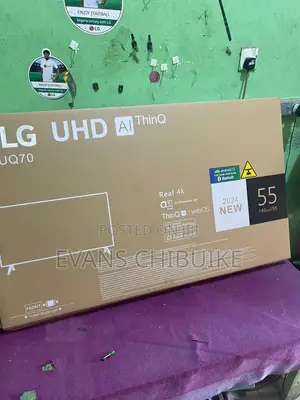 It's a Brand New Lg 55 Inches Smart Tv Framless