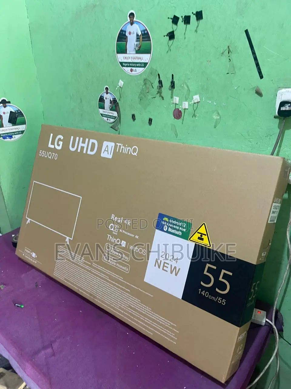 Lg 55 Inches Smart Tv With Bluetooth