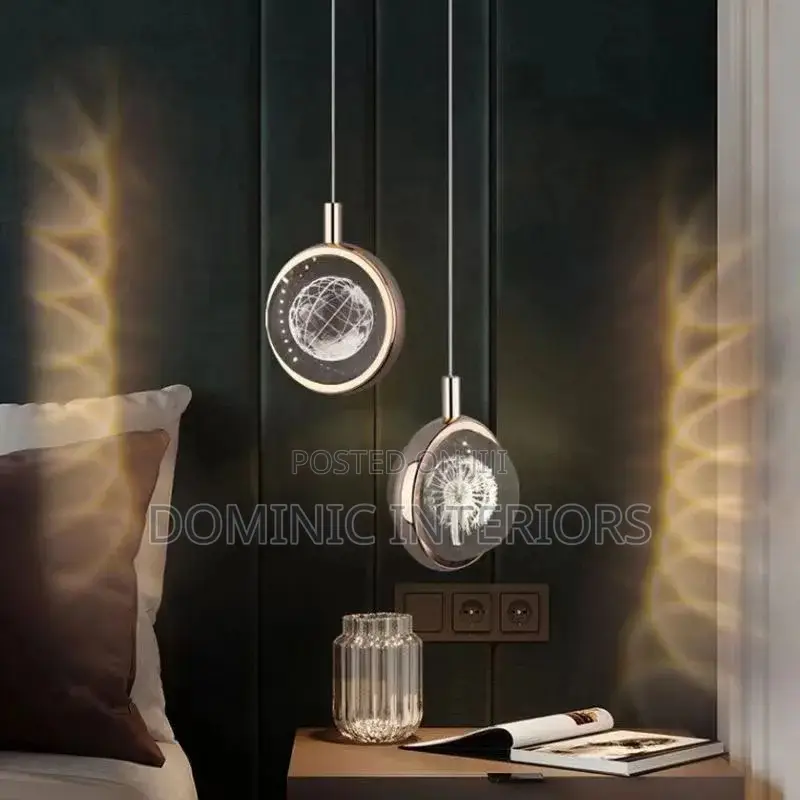 Modern Crystal Ball Pendant Lights