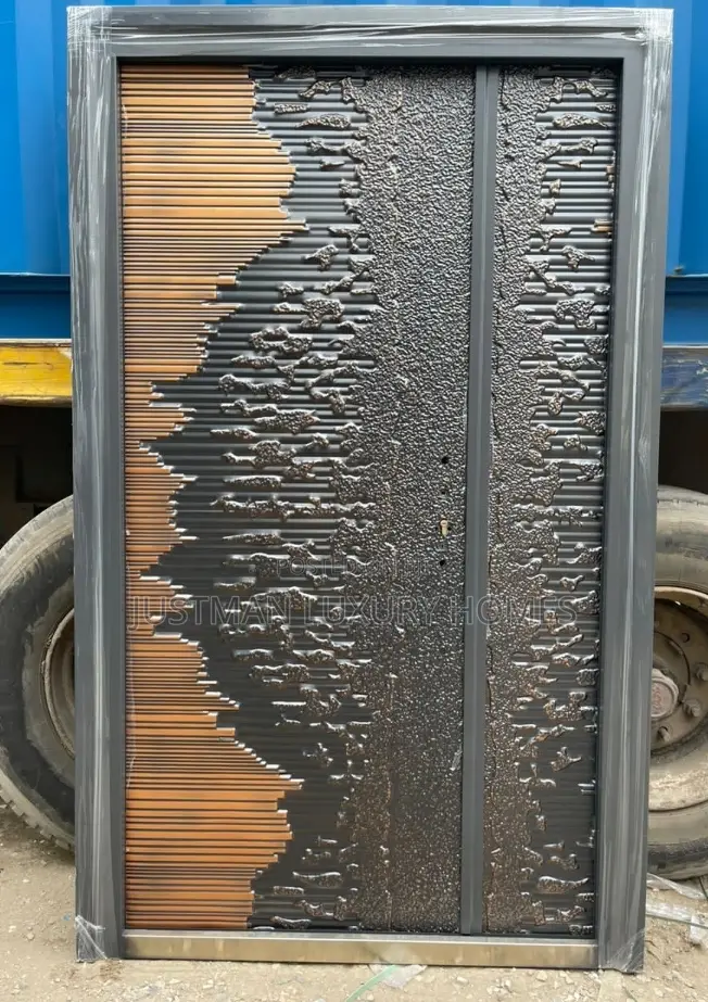 Ocean Waves Quality Copper Cast Top Security Doors
