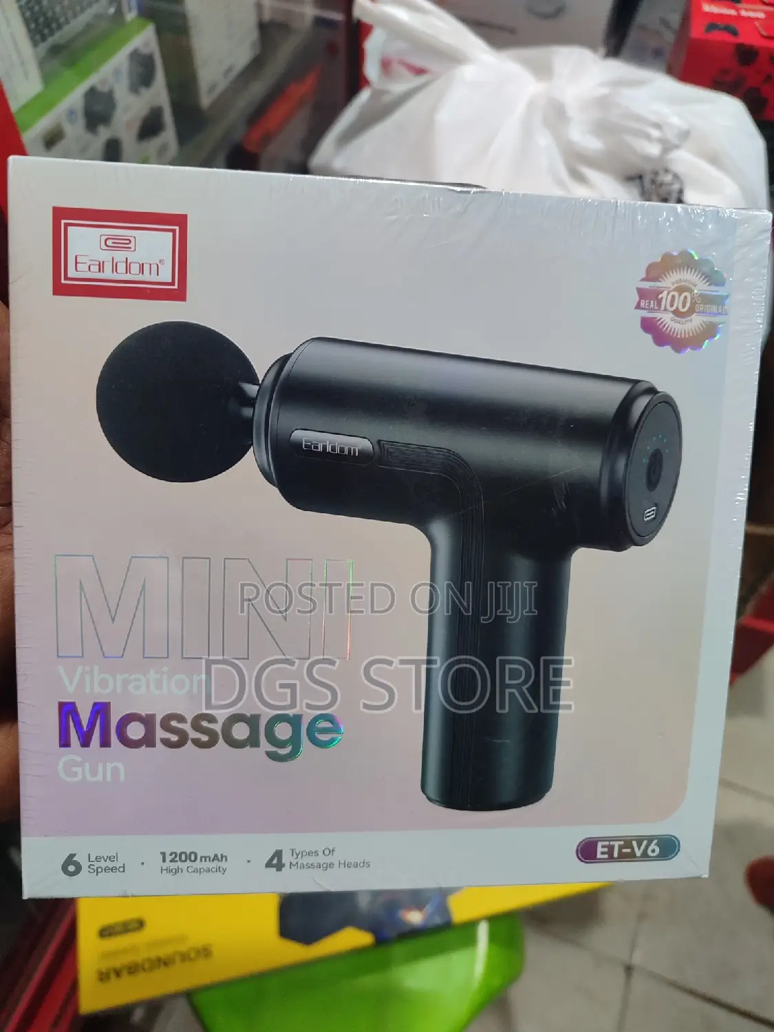 Earldon Mini Vibration Massage Gun ET V6