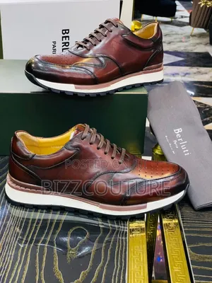 Original Italian Berluti Sneakers Available in Store