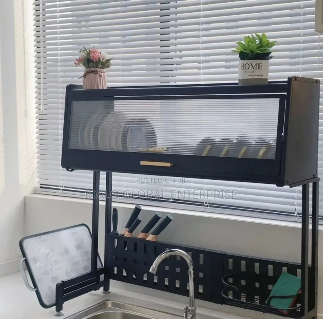 Over the Sink Plate Rack and Drainer