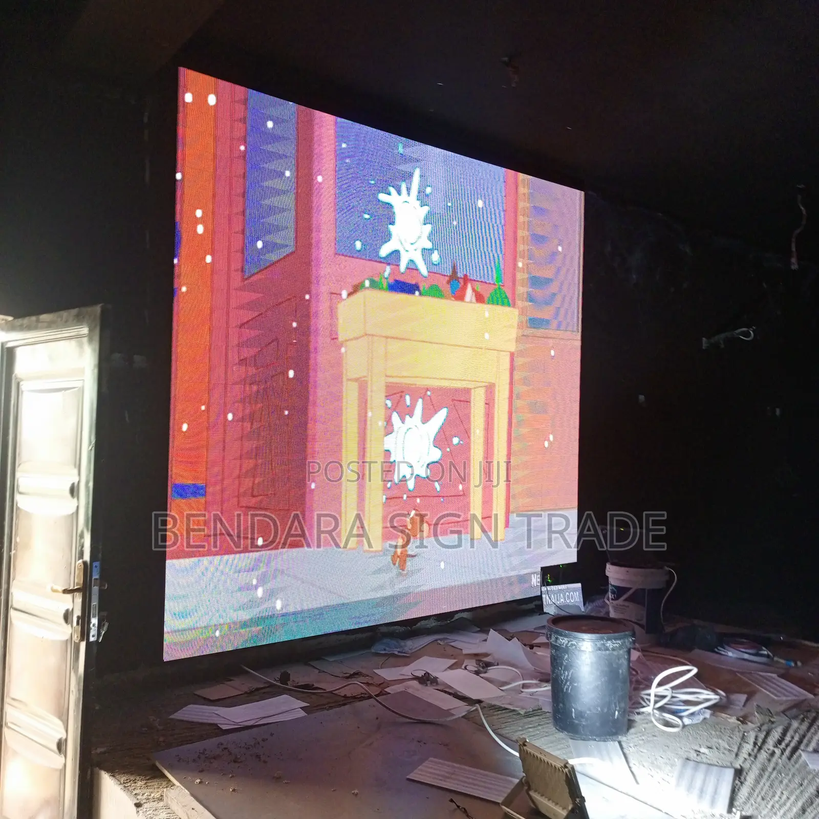Club Screen Design. 9ft by 8ft