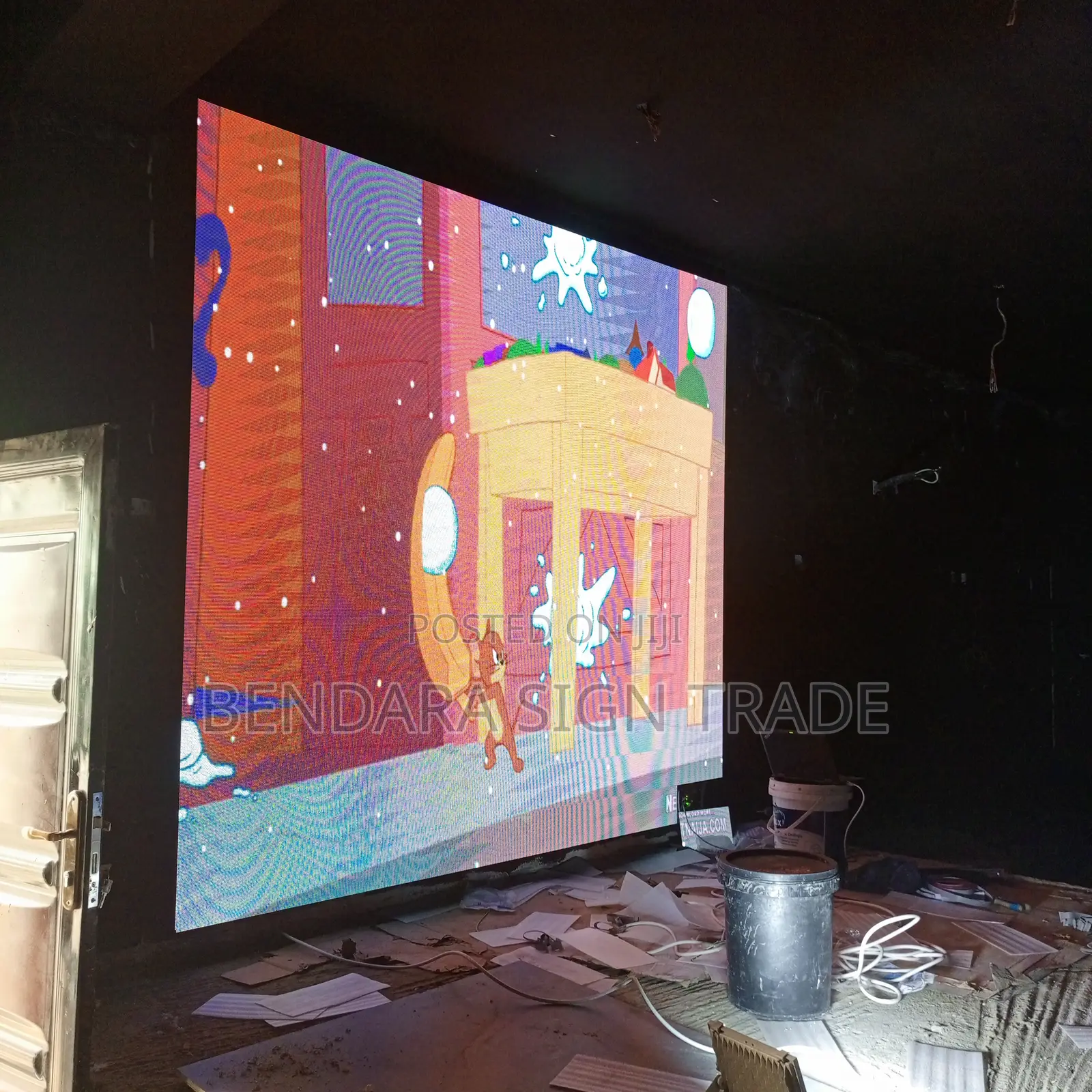Club Screen Design. 9ft by 8ft