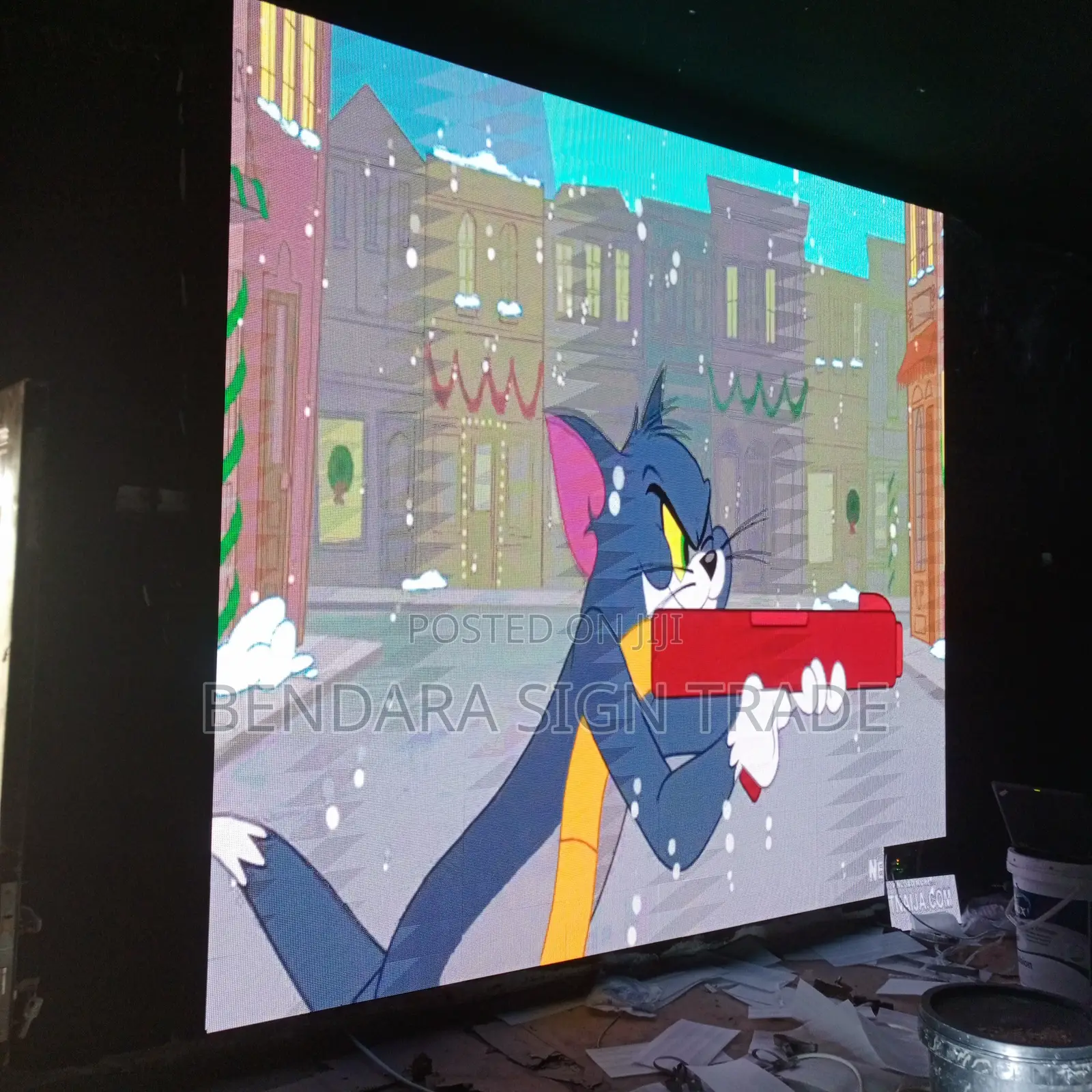 Club Screen Design. 9ft by 8ft