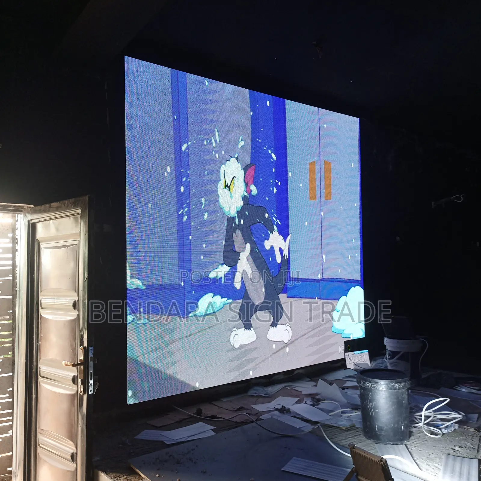 Club Screen Design. 9ft by 8ft