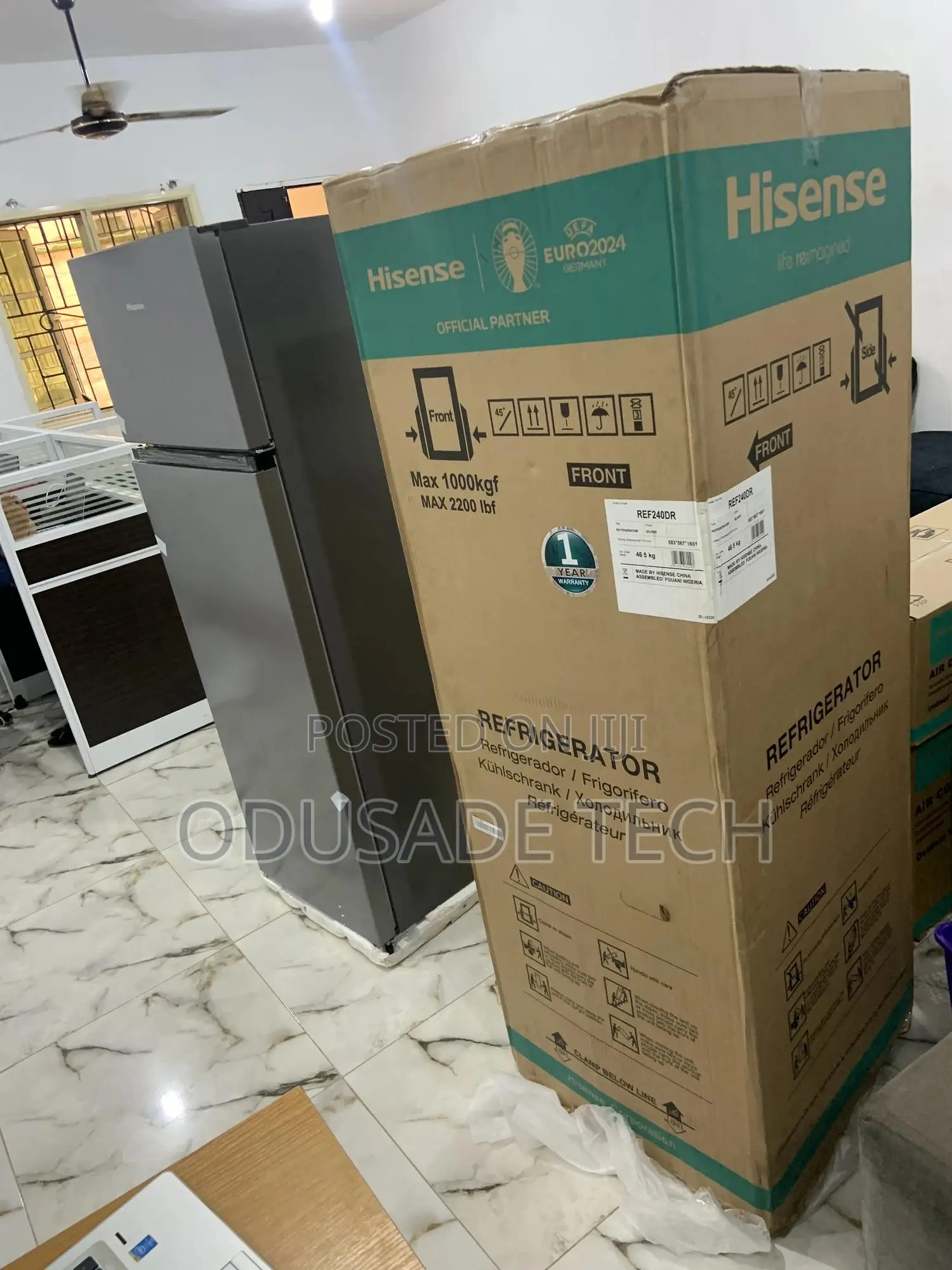 Fast Freezing Hisense Ref240dr Refrigerator