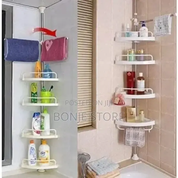 4 Layers Multi Corner Shelf | Bathroom | Kitchen | Room