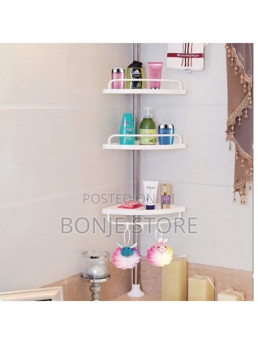 4 Layers Multi Corner Shelf | Bathroom | Kitchen | Room