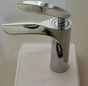 Silver Basin Mixer Tap (For Carbinet Also)