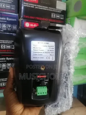 IP Waterproof Wall Speaker With Loud Sound Production