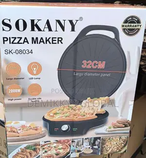 Sokany Pizza Maker 32cm 2000w