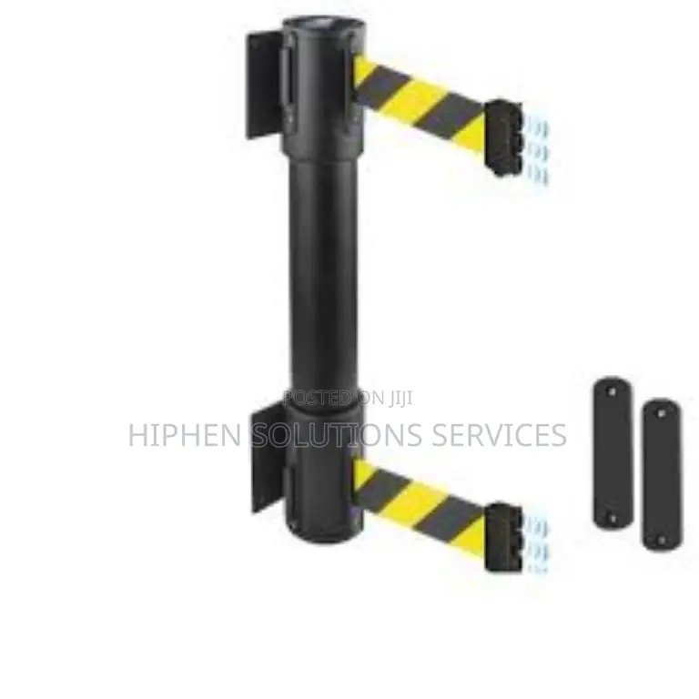 Wall Mount Retractable Belt Barrier Save Space