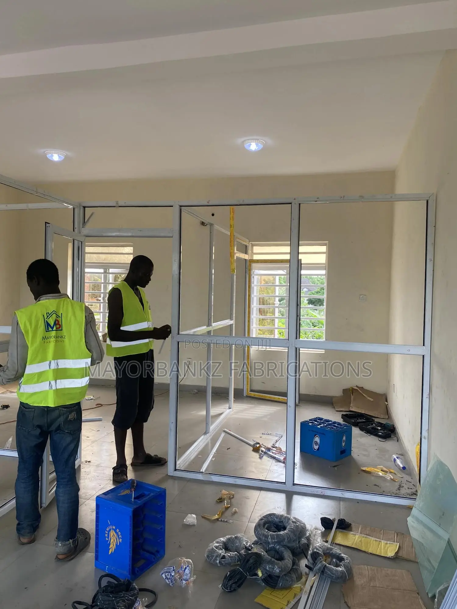 Aluminium Office Partition