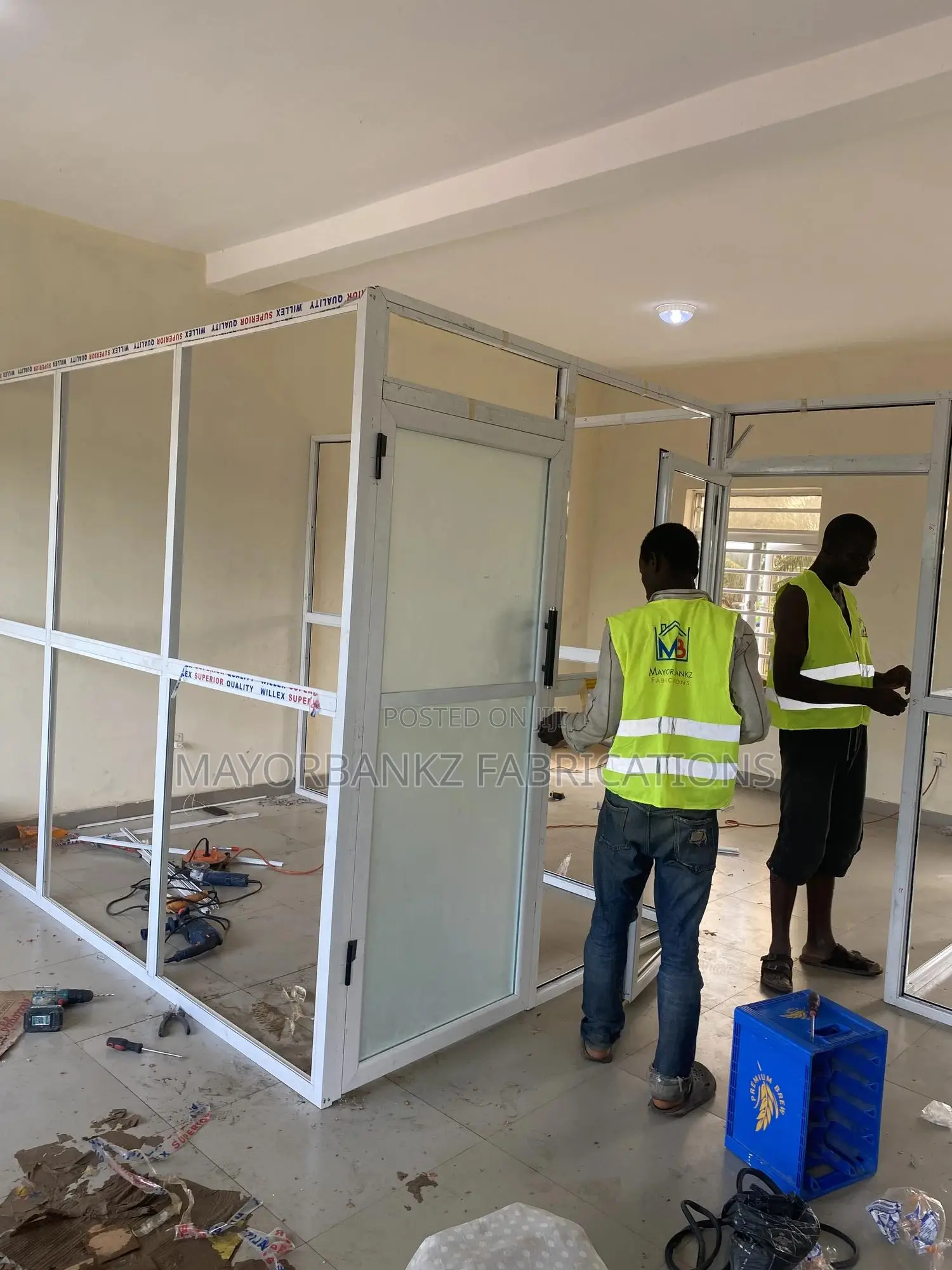 Aluminium Office Partition