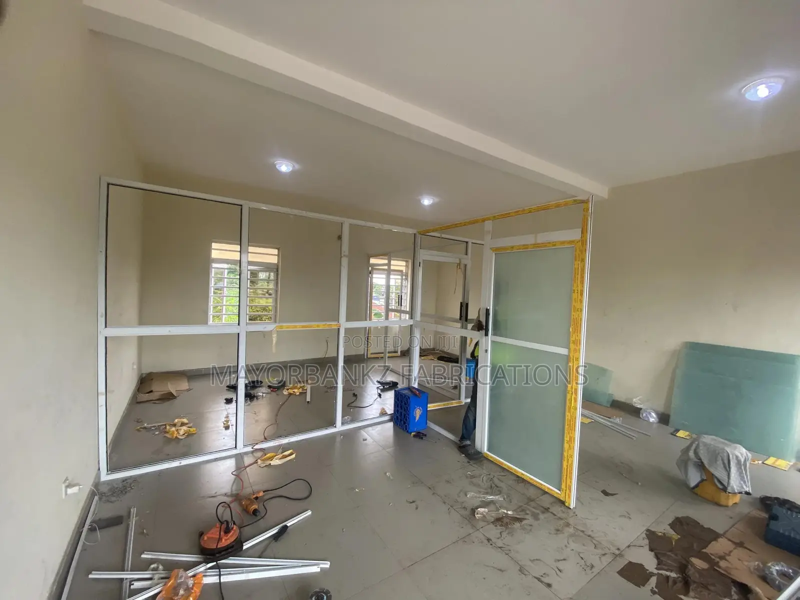 Aluminium Office Partition