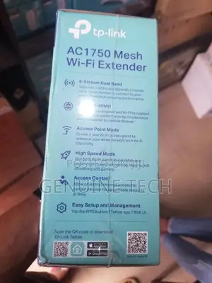 Tp-Link Mesh Wifi Extender Dual Band Ac-1750
