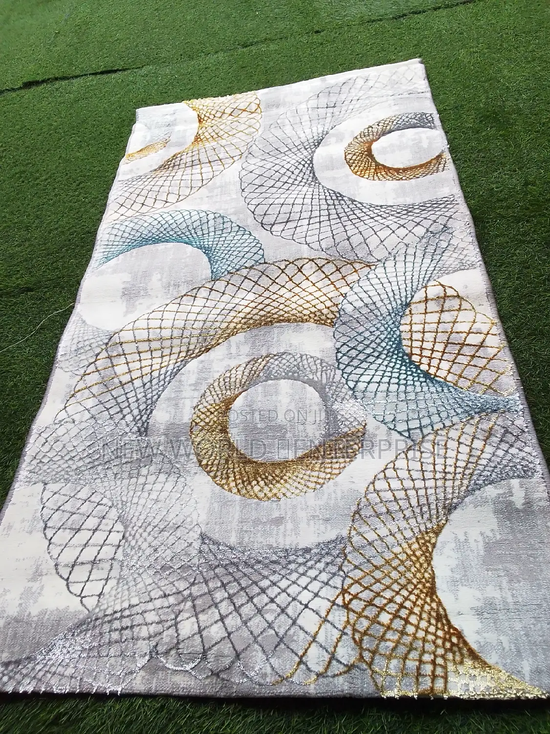 3by5 Feets Bedside Turkish Centre Rug