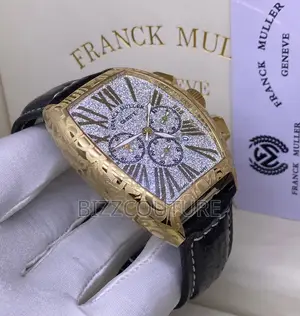 Photo - Original FRANCK Muller Chronograph Ice Stone Dail Watch
