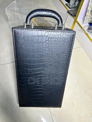 Leather Double Wine Gift Case