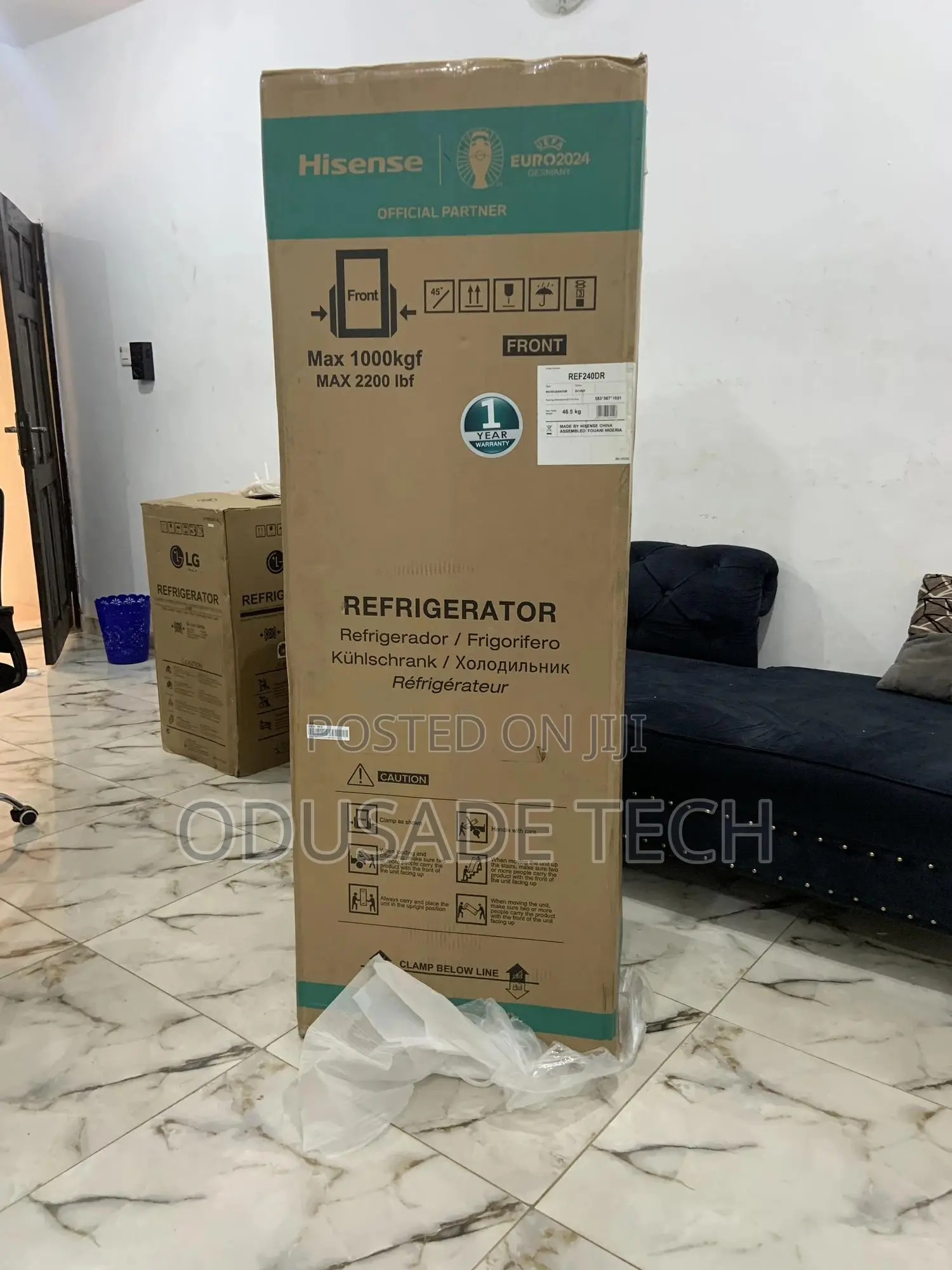 Low Noise Hisense Ref240dr Refrigerator