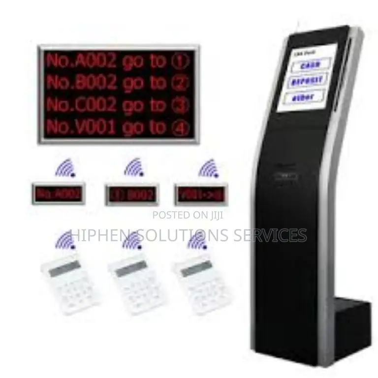 17 Inch Queue Management System Machine Kiosk