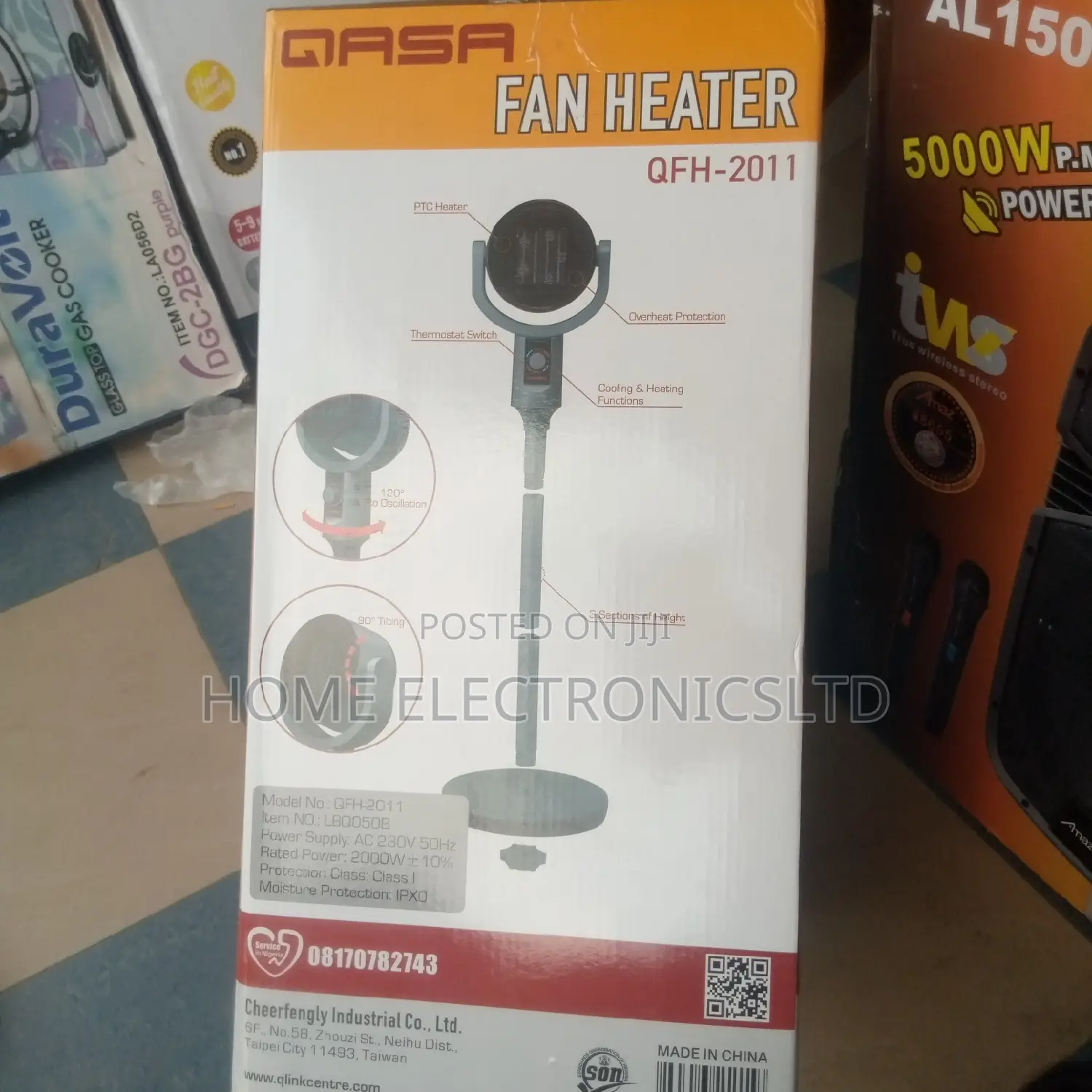 QASA Fan Heater