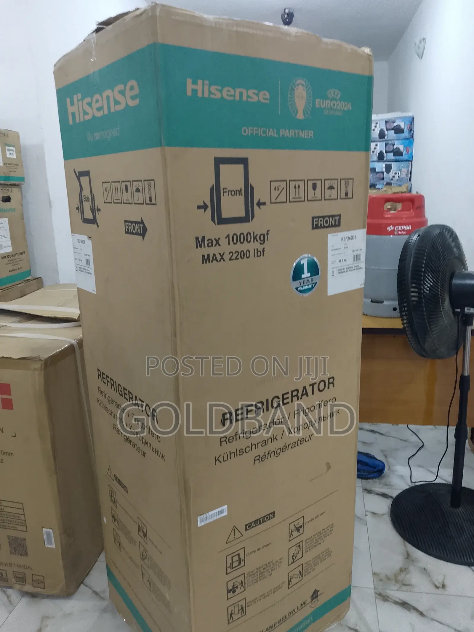 Hisense 240dr Refrigerator(With Generous Storage Space)