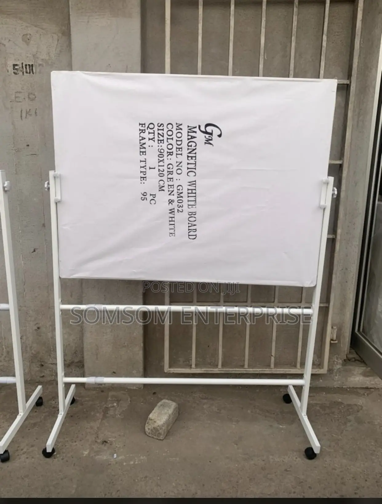 White Board 4x3ft With Stand