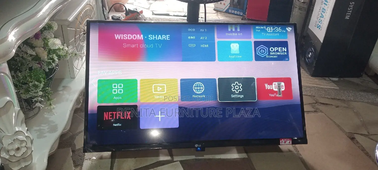 32inch Smart Frameless Tv for Salel