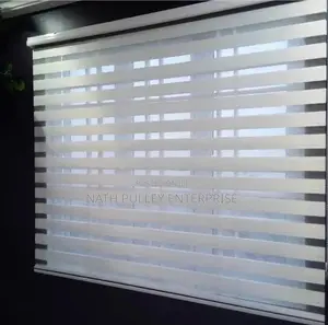 Classic Plain White Day and Night Blinds