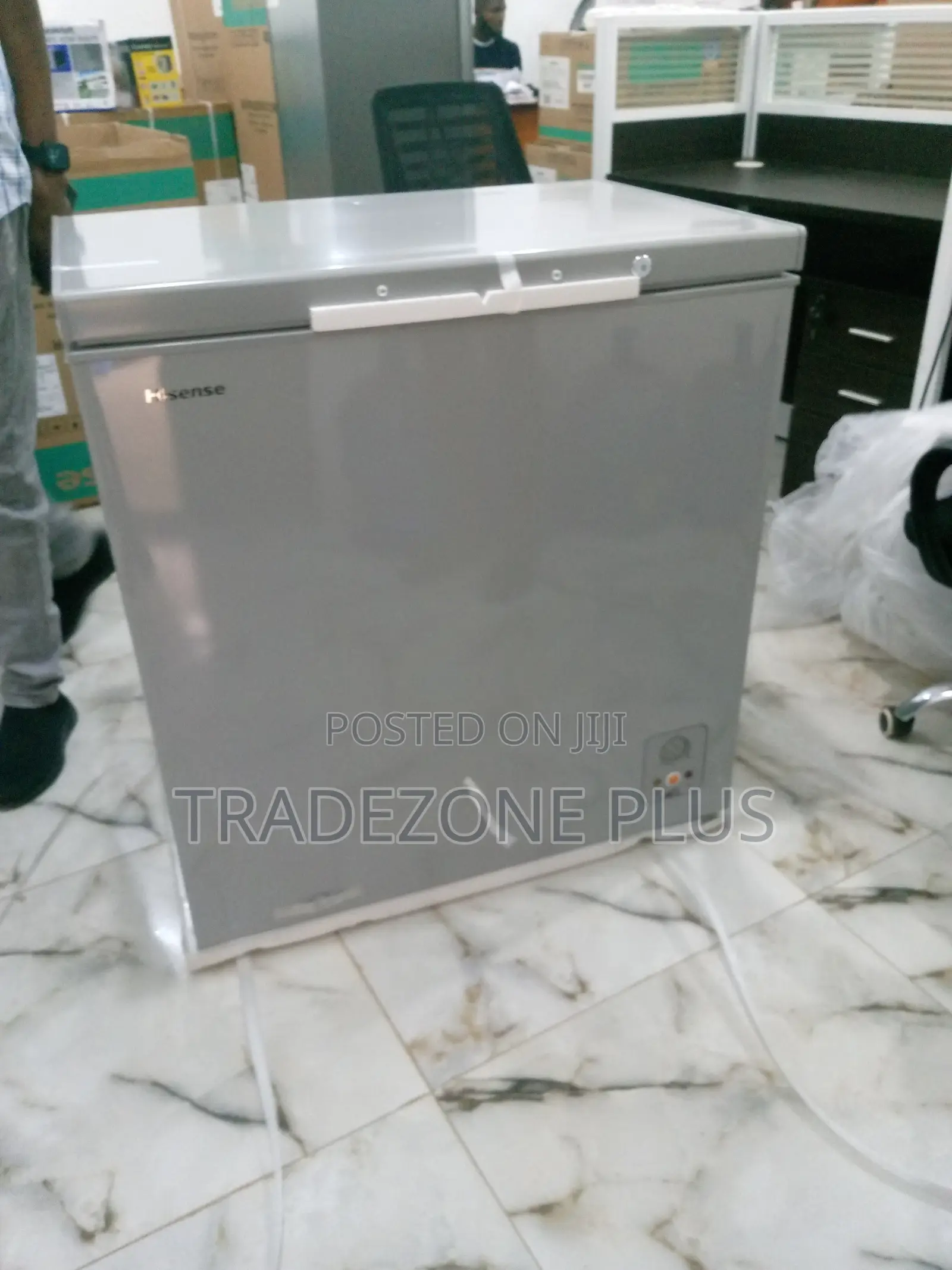 Hisense Chest Silver Freezer