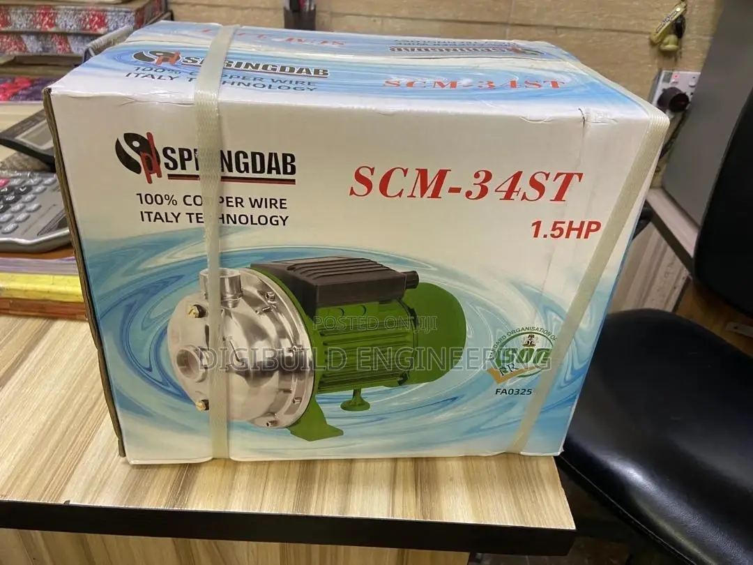 Springdab Stainless Surface Pump 1.5hp