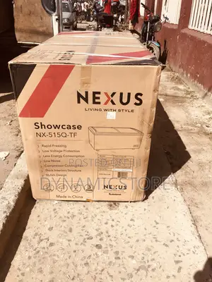 Nexus Showcase Freezer Double Door 516l