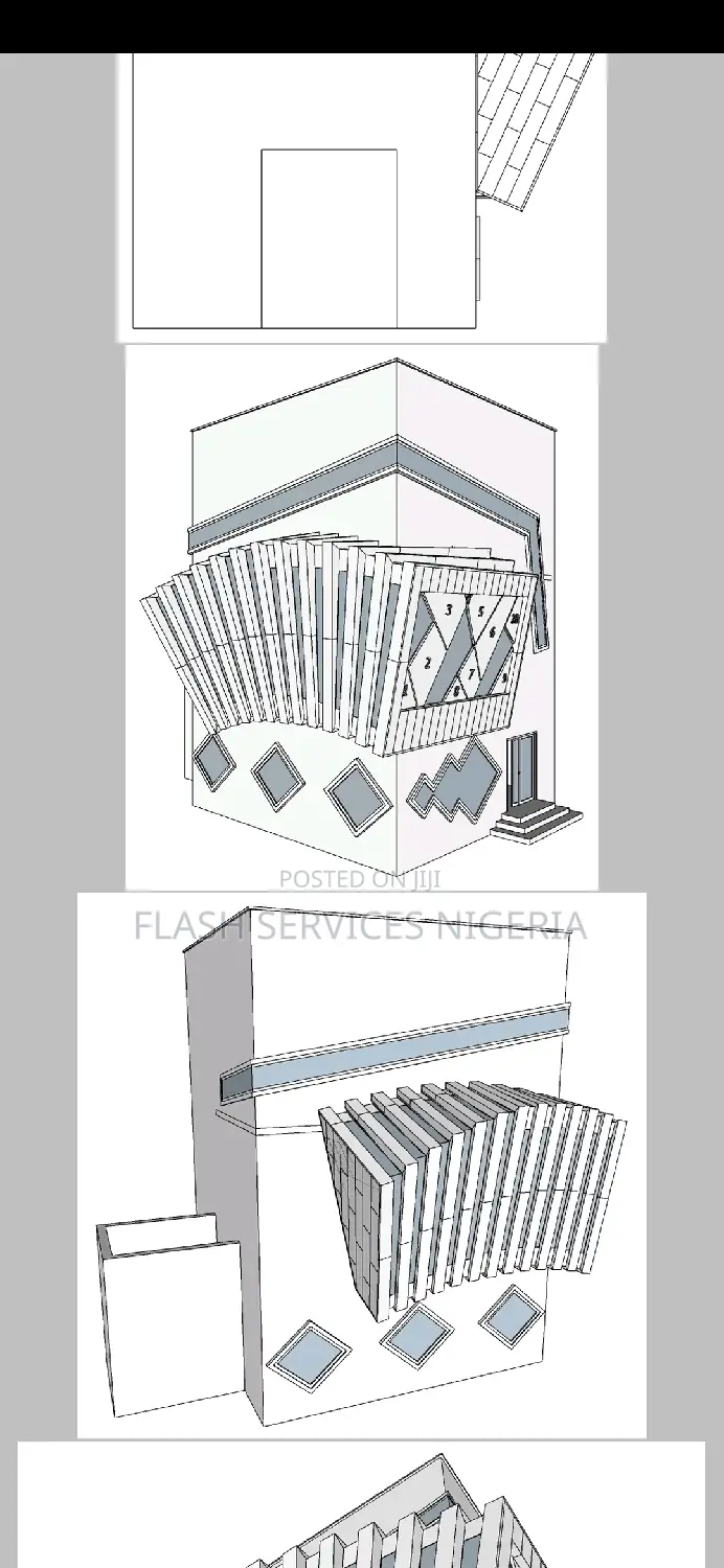 3D Wall Cladding / Wall Cladding / Alucoboard Cladding