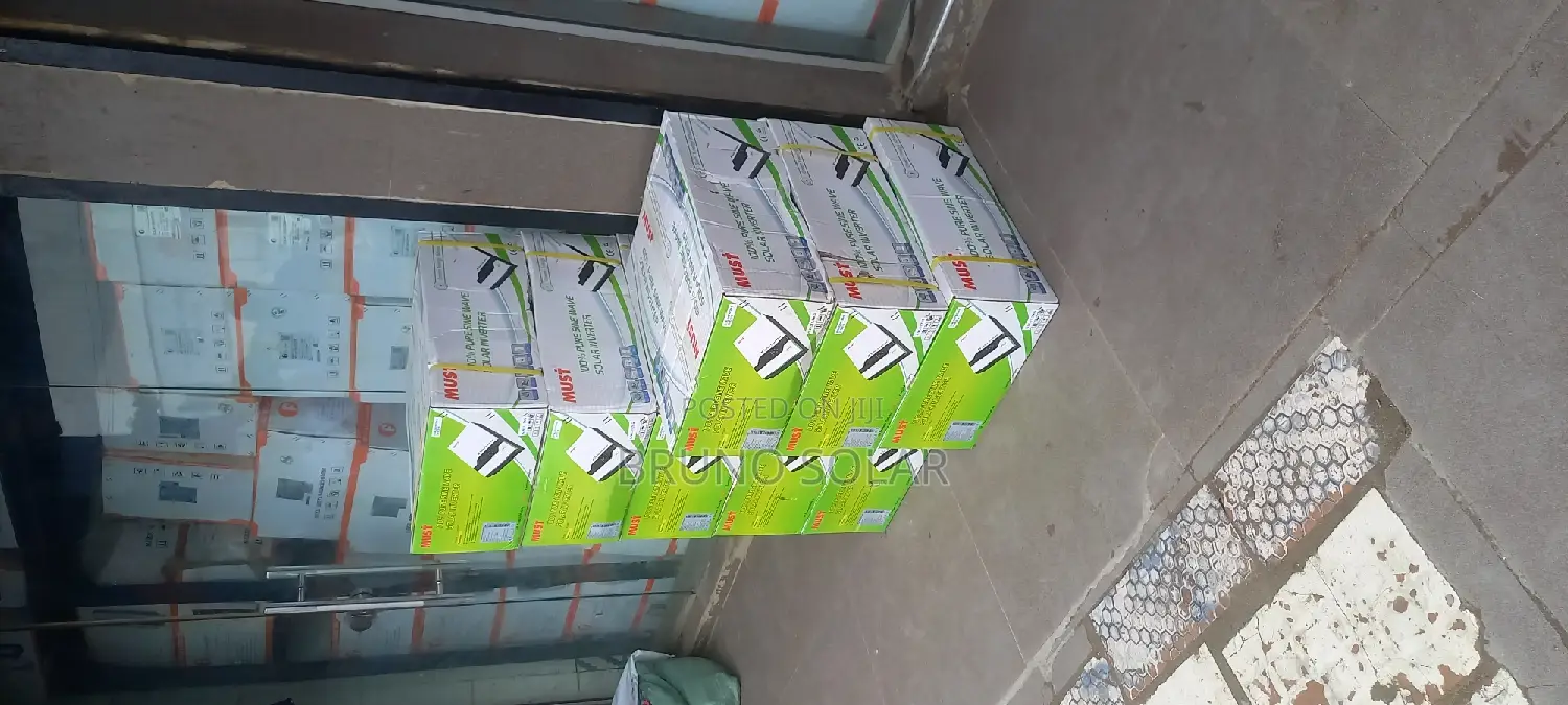 3kva Must Inverter in Ikeja Solar Energy, Bruno Solar Jiji.ng