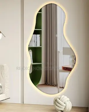 Shapeless Vanity Mirror With Led Lights
