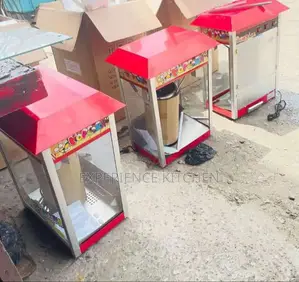 Foreign Popcorn Machine