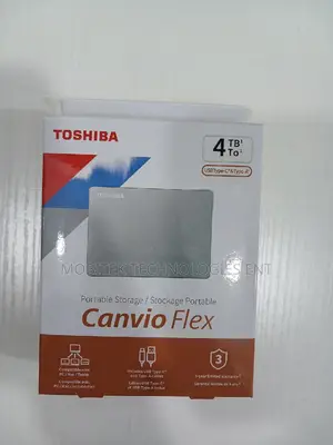 4tb Toshiba Canvio External Portable Storage Hard Drive