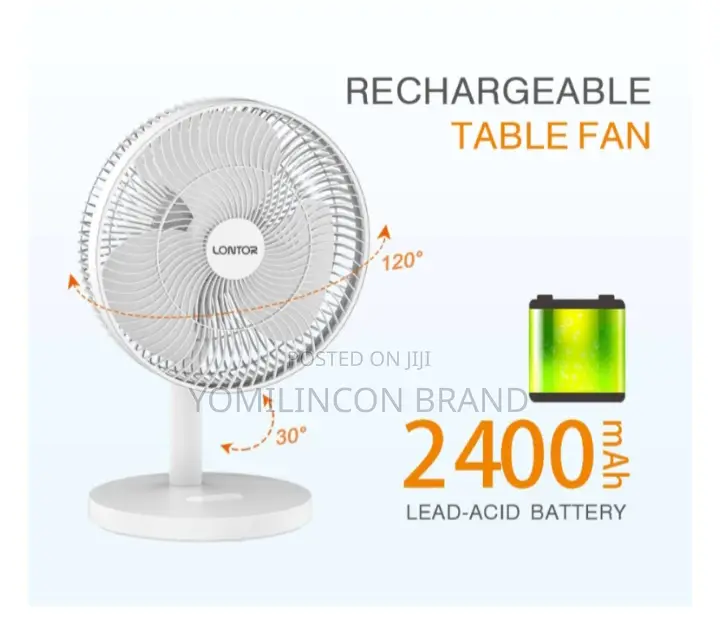 Lontor Rechargeable Electric Fan CTL-Cf026-12