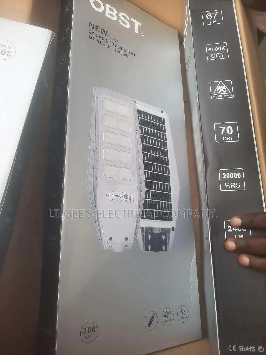 Original Obst Solar Street Light