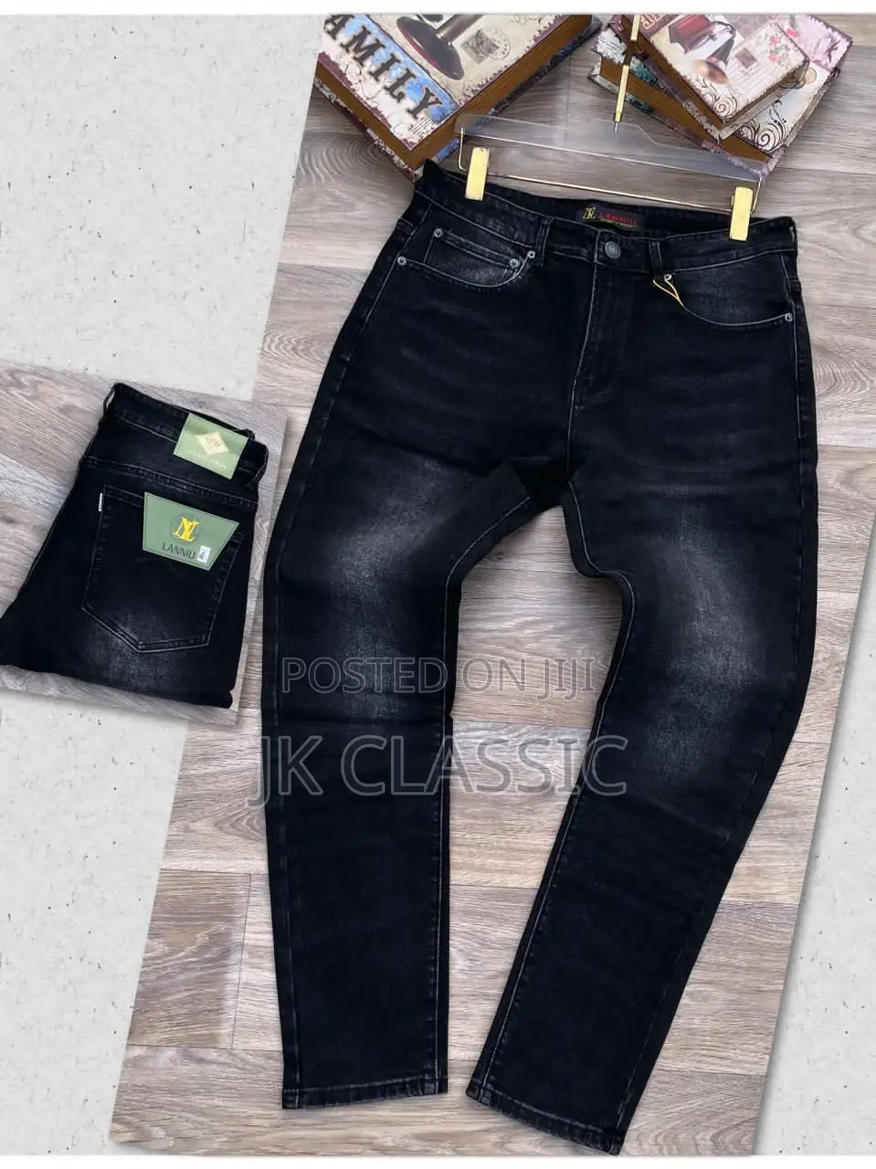 Original Designer Plain Men Jeans Available