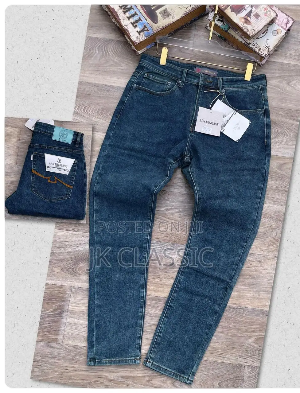 Original Designer Plain Men Jeans Available