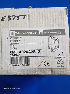 XML-A020A2S12 | 074945 | Telemecanique | Pressure Switch XMLA 20bar