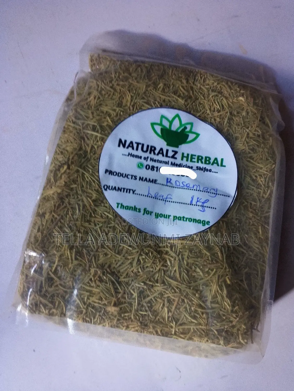 Organic Rosemary Leaf (1 Kg)