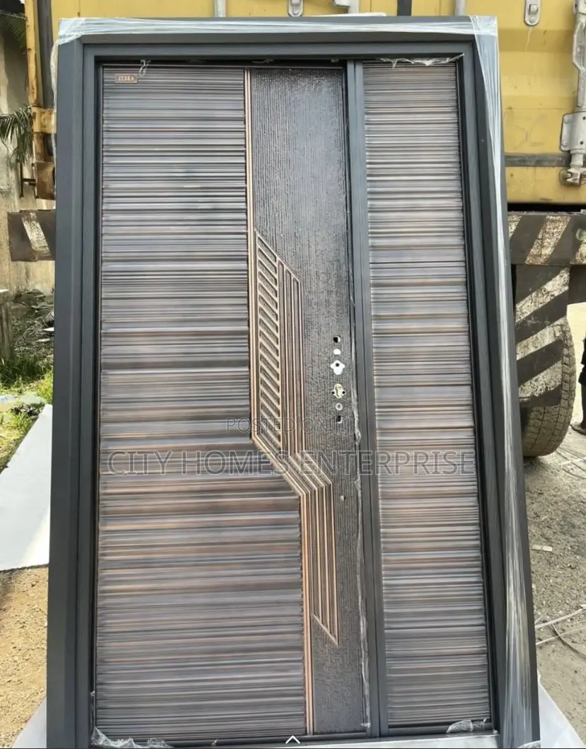 Solid 4ft German Steel Cast Security Entrance or Exit Door