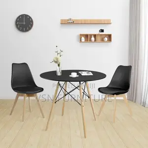 Dinning Table With Two Chairs Set